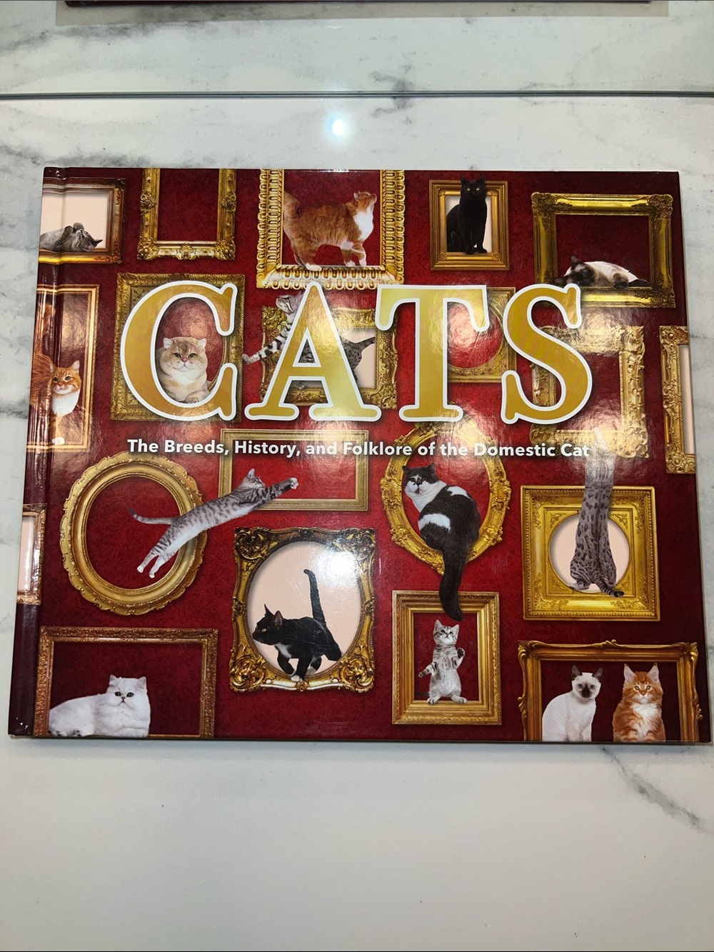 CATS: The Breeds, History, & Folklore of the Domestic Cat Hardcover Book
